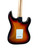 Used Squier STANDARD STRATOCASTER LEFTY Electric Guitar Sunburst 6-String 41136-S000155999 View 4