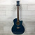 Used Dean Exotic Woods EFM-TBL Laminate Top Acoustic/Electric Guitar Blue 40051-S000118093 View 2