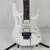 Used Ibanez Jem Jr Evo Pickups Floyd Rose Upgrade Super S Electric Guitar White 6-String 40042-S000268117 View 6
