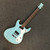 Used Eastwood SIDEJACK BARITONE STANDARD Offset Double Cutaway Electric Guitar Blue 6-String 40111-S000192480 View 2