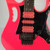 Used Ibanez JEM JR Super S Electric Guitar Pink 6-String 41110-S000072222 View 2