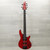 Used Schecter C-5 Gt Bass Guitar Red 5-String AS IS 40015-S000336255 View 4