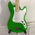 Used Squier SONIC BRONCO BASS P Type Bass Guitar Green 4-String 41128-S000111572 View 1