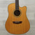 Used Washburn WCD18CE Laminate Top Acoustic Guitar Natural 40015-S000336278 View 1
