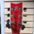 Used Esteban EL DORADO CADILLAC Vintage Laminate Top Acoustic Guitar Red 41125-S000041351 View 6