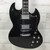 Used Firefly FFLGS Iommi Tribute Double Cut Electric Guitar Black 40051-S000118161 View 1