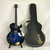 Used Gibson ES-135 Semi-Hollow Electric Guitar Blue 6-String 41128-S000111668 View 9
