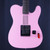 Used Schecter MACHINE GUN KELLY DIAMOND SERIES T Type Electric Guitar Pink 6-String 40123-S000136775 View 1