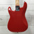 Used Squier Mini Stratocaster Electric Guitar Red 40051-S000118186 View 3