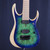 Used Ibanez RGBIX7MPB 7 STRING Modern Metal Electric Guitar Green 7-String 40123-S000136852 View 1
