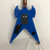 Used Firefly WARHAMMER-TYPE PRO Pointy Electric Guitar Blue 6-String 41128-S000111804 View 6