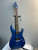 Used Schecter DIAMOND C-1 PLATINUM Super S Electric Guitar Blue 6-String 41129-S000016466 View 1