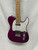 Used VALKYRIE MODERN COUNTRY T Type Electric Guitar Purple 6-String 41132-S000010405 View 3