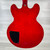 Used Epiphone B.B. King Lucille Semi-hollowbody Electric Guitar - Red - Case Included 40112-S000182165 View 17