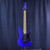 Used Ibanez RG350M Pointy Electric Guitar Blue 6-String 40123-S000136901 View 2