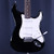 Used Squier AFFINITY STRAT S Type Electric Guitar Black 6-String 40123-S000136902 View 1