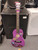 Used First Act PURPLE W/BUTTERFLIES Acoustic Guitar Purple 41116-S000051901 View 1