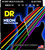 New DR NMCE-10 Hi-Def Neon Multi-Color K3 Coated Regular Light Electric Guitar Strings 10-46 41124-DRM2-NMCE-10 View 1