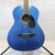 Used Johnson JG-100-SBL Acoustic Guitar Blue 41108-S000064790 View 2
