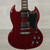 Used Epiphone SG G-400 Double Cut Electric Guitar Red 40015-S000336723 View 1