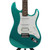 Used Squier AFFINITY STRAT S Type Electric Guitar Green 6-String View 1