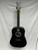 Used Martin DX JOHNNY CASH Solid Top Acoustic Guitar Black 41132-S000010558 View 2