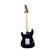 Used NO BRAND (Brandless Product) BRANDLESS STRAT Electric Guitar Black 6-String 41136-S000156263 View 5