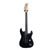 Used NO BRAND (Brandless Product) BRANDLESS STRAT Electric Guitar Black 6-String 41136-S000156263 View 2