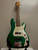 Used Squier 5-STRING P-BASS Vintage P Type Bass Guitar Green 5-String 41129-S000016787 View 1