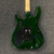 Used Brian Moore IM 9.13 S Type Electric Guitar Green 6-String 40111-S000193126 View 4