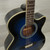 Used LTD XA5E Laminate Top Acoustic Guitar Blue As Is 40015-S000336901 View 7