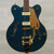 Used Gretsch Ltd Pristine CB Semi-hollow Electric Guitar Blue 40015-S000336966 View 1