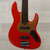 Used Sire Marcus Miller V5 24 Fretless Bass Guitar Red 5-String 40015-S000336986 View 1