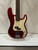 Used Squier STANDARD SERIES P Type Bass Guitar Red 4-String 41132-S000010717 View 2