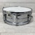 Used Ludwig LR-720 5x14 Black/White Badge Metal Snare Drum 40051-S000118384 View 1