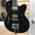 Used Hofner THIN PRESIDENT E2 Semi-Hollow Electric Guitar Black 6-String 41125-S000041547 View 1