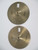 Used Zildjian 14IN Quick Beat Top and New Beat Bottom Mixed Set Hi-Hat Cymbals 41103-S000058527 View 1