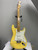 Used Fender PLAYER STRAT MIM S Type Electric Guitar Yellow 6-String 41129-S000017071 View 1
