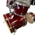 Used Mapex 5PC MERIDIAN MAPLE Drum Shell Kit Red 22" Kick Drum 41136-S000156390 View 11