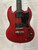 Used Epiphone SG SG Type Electric Guitar Red 6-String 41132-S000010996 View 6