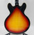 Used AIO WOLF KSA50 Semi-Hollow Electric Guitar Sunburst 6-String 40081-S000113863 View 4