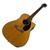 Used Fender CD-60SCE Dreadnought Acoustic Electric Guitar – Solid Top Cutaway 40090-S000083680 View 2