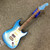 Used Fender AMERICAN SHOWCASE HSS Super S Electric Guitar Blue 6-String 40111-S000193466 View 3