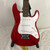 Used Squier MINI STRAT S Type Electric Guitar Red 6-String 41128-S000112658 View 1