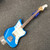 Used Fender JAZZMASTER JM-66 Offset Double Cutaway Electric Guitar Blue 6-String 40111-S000193599 View 3