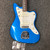 Used Fender JAZZMASTER JM-66 Offset Double Cutaway Electric Guitar Blue 6-String 40111-S000193599 View 1