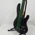 Used LTD B-204 Modern Metal Bass Guitar Green 4-String 40042-S000269886 View 1