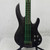Used LTD B-204 Modern Metal Bass Guitar Green 4-String 40042-S000269886 View 14