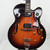Used Cort LCS-1 larry Coryell Signature Semi-Hollow Electric Guitar Sunburst 6-String 40042-S000269918 View 6