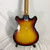 Used Silvertone 1418 Vintage Semi-Hollow Electric Guitar Sunburst 6-String 41128-S000112728 View 6